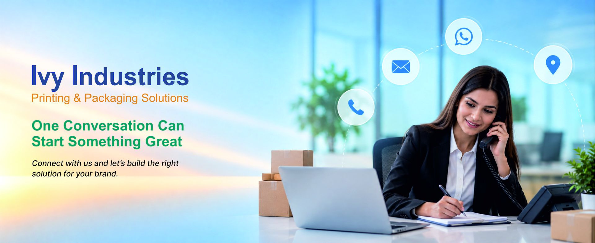 Ivy Industries - One Conversation Can Start Something Great