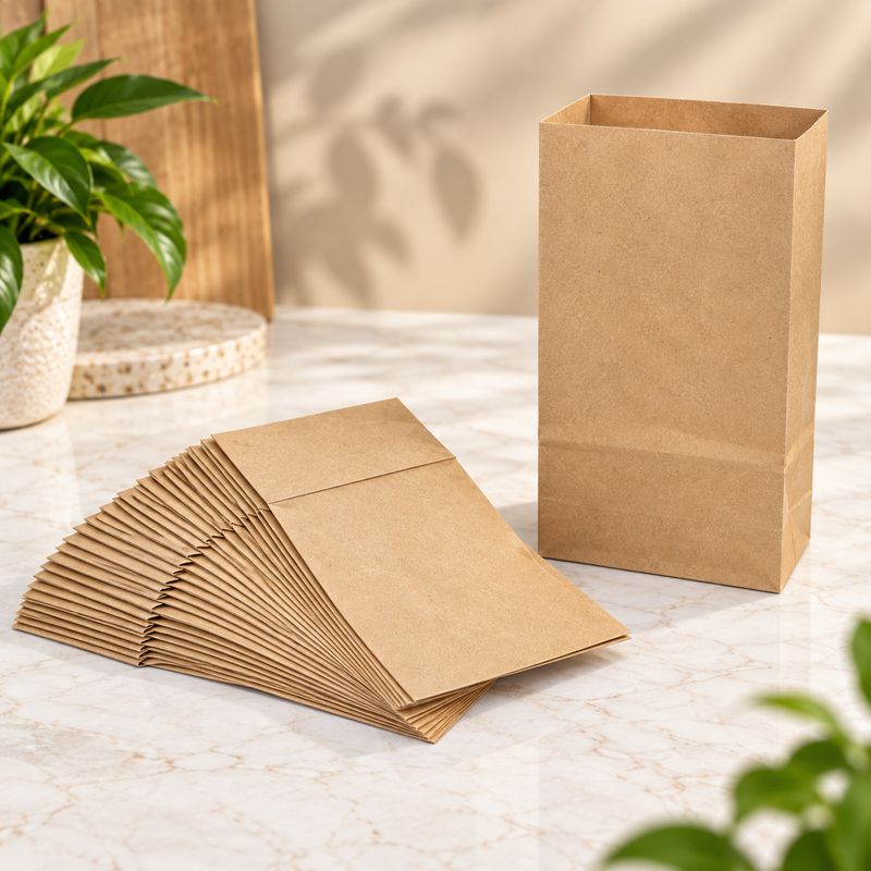 Flat Paper Bags