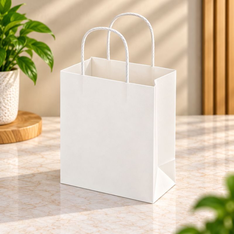 White Paper Bags